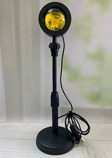 Sunset Lamp Rainbow Projection Lamp USB Charging LED Lighting Sun Never Sets Light Rainbow
